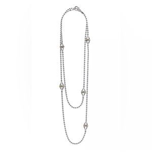 Lagos KSL Five Station Open Pyramid Necklace $825.00 NWT